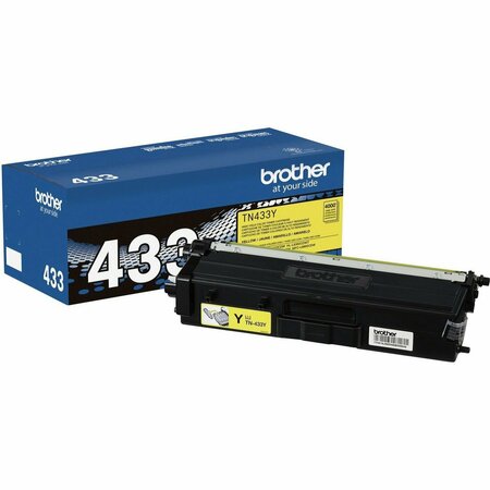 BROTHER INTERNATIONAL High Yield Yellow Toner TN433Y